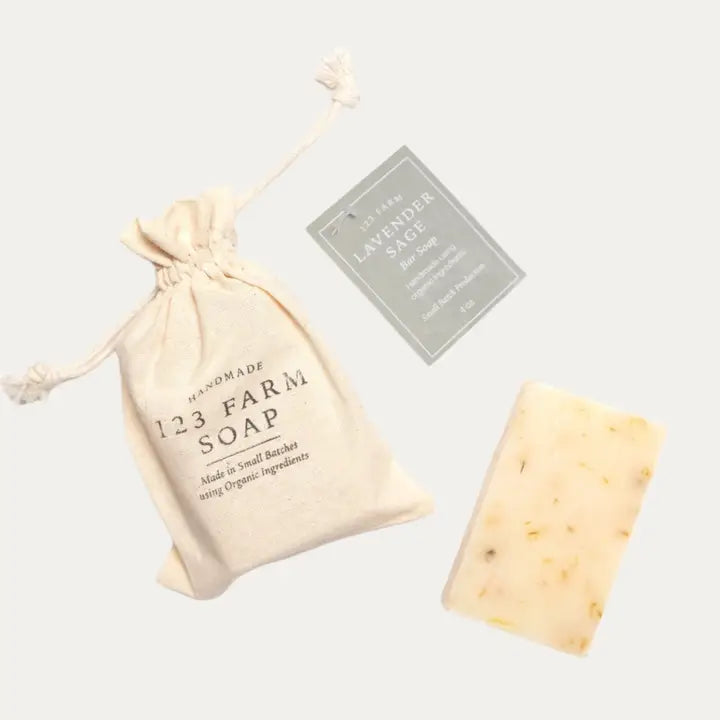 Lavender Sage Bar Soap, 4 oz.