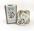 24 crayon rocks in a muslin bag  -On Sale!! LIMITED TIME!!!