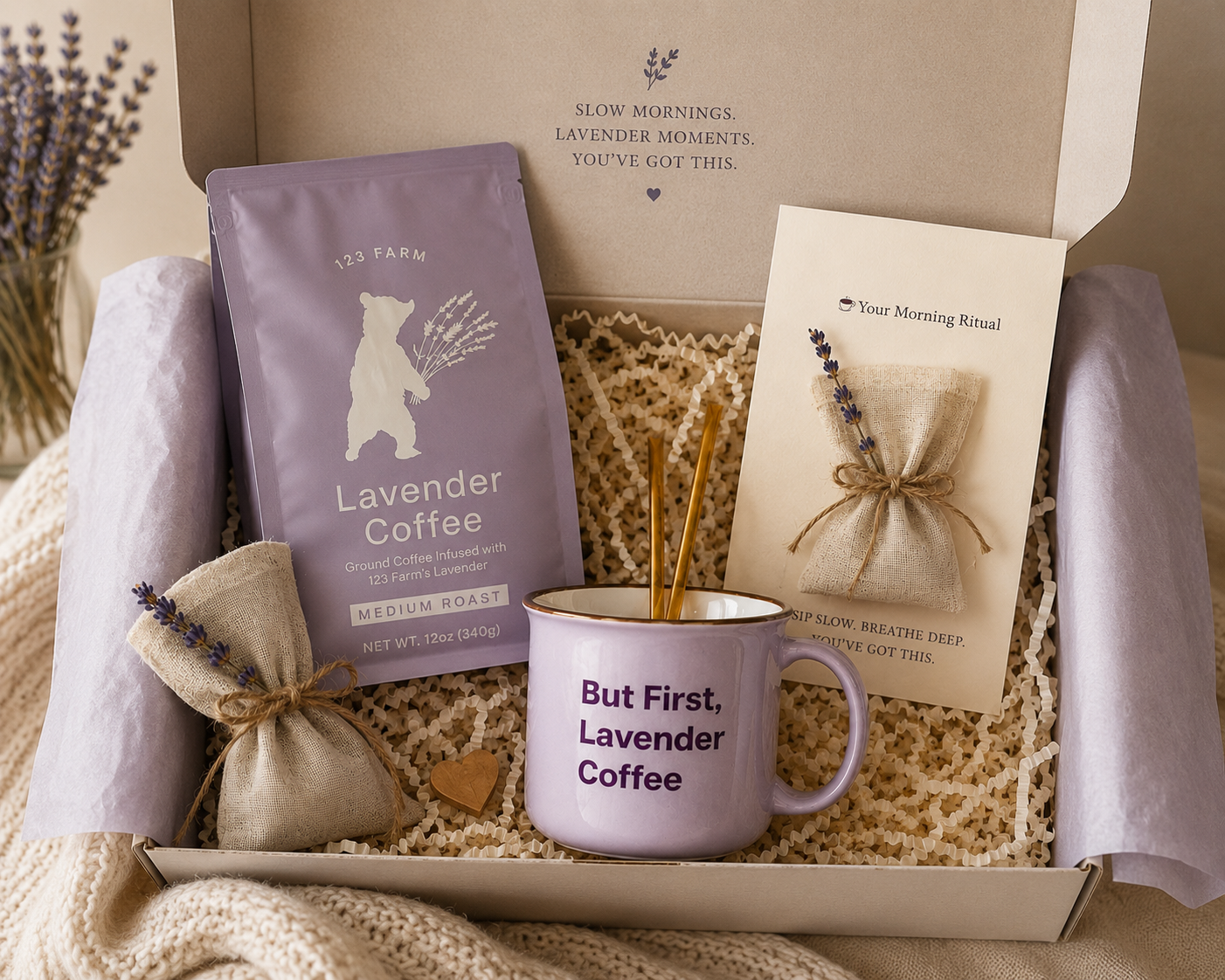 Lavender Refresh — A Morning Ritual
