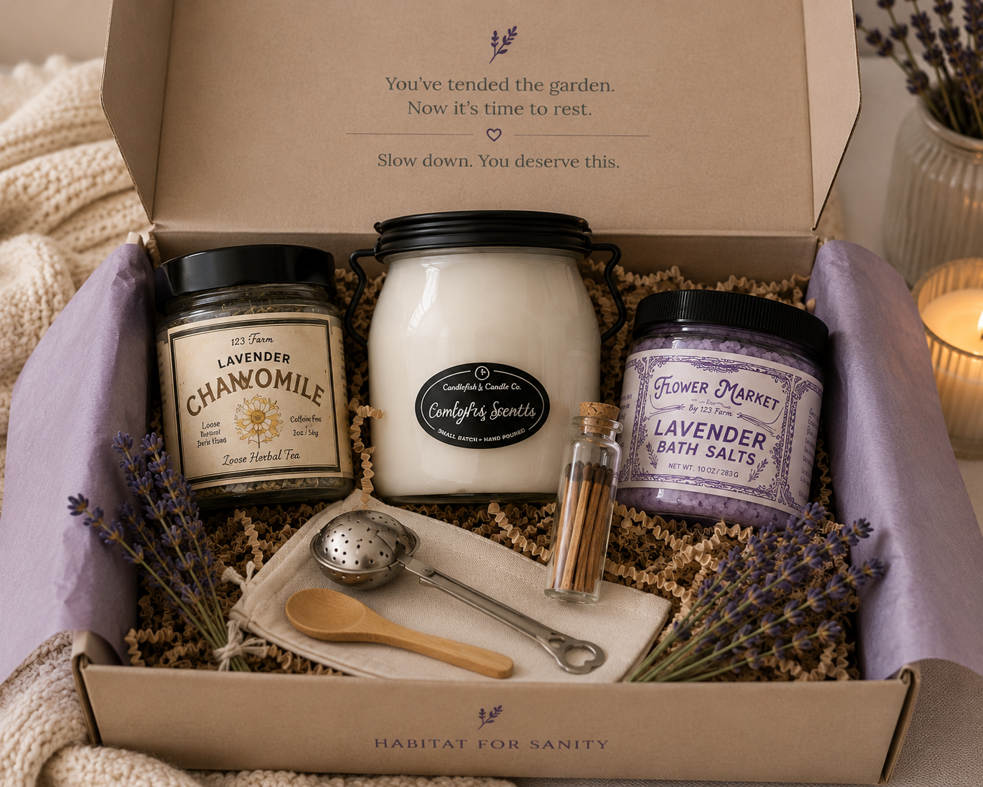 Lavender Reset — A Comfort Ritual