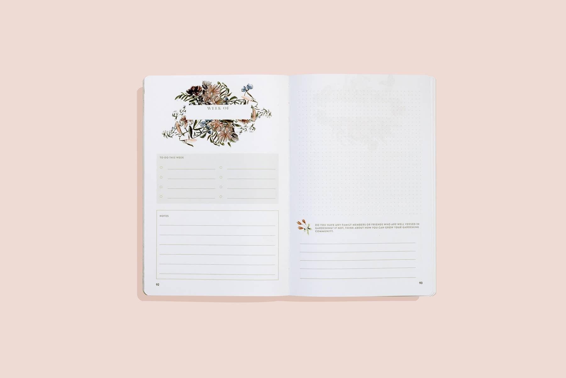 My Gardening Journal: Planner, Logbook, and Journal (Spring)