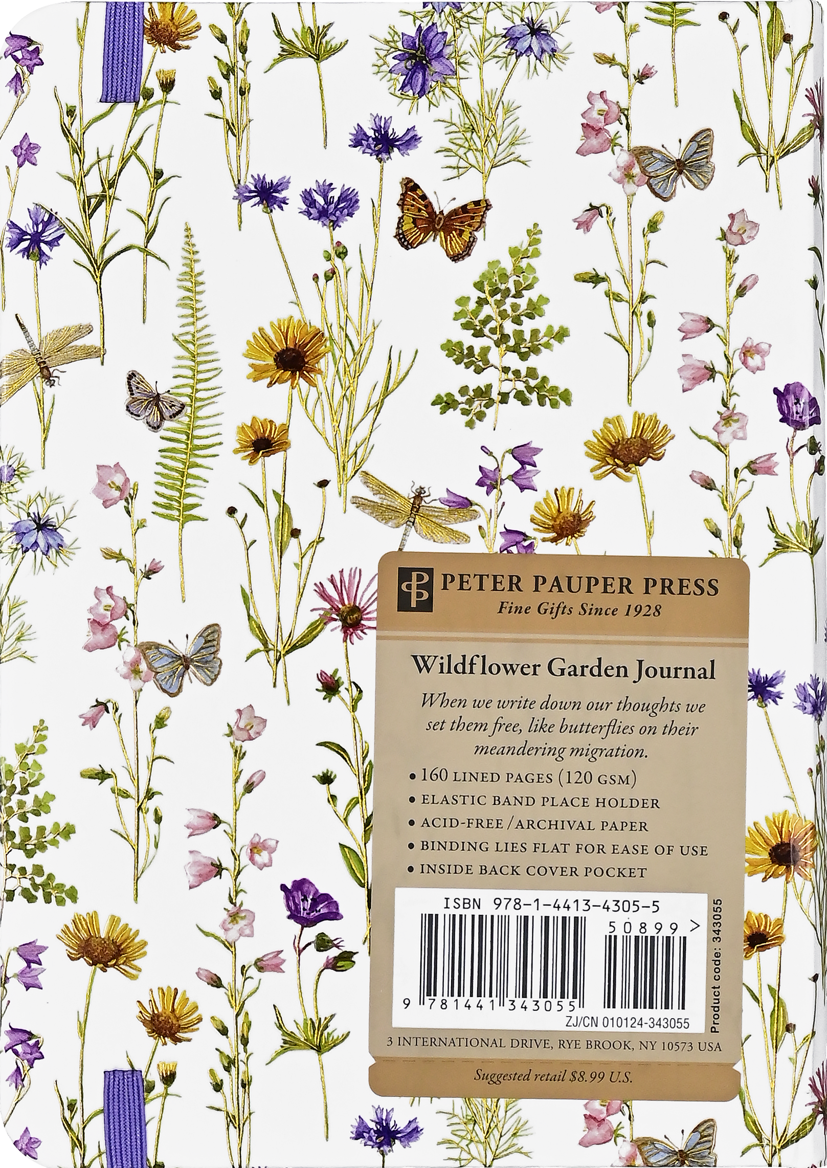 Wildflower Garden Journal,Wildflower Garden Journal