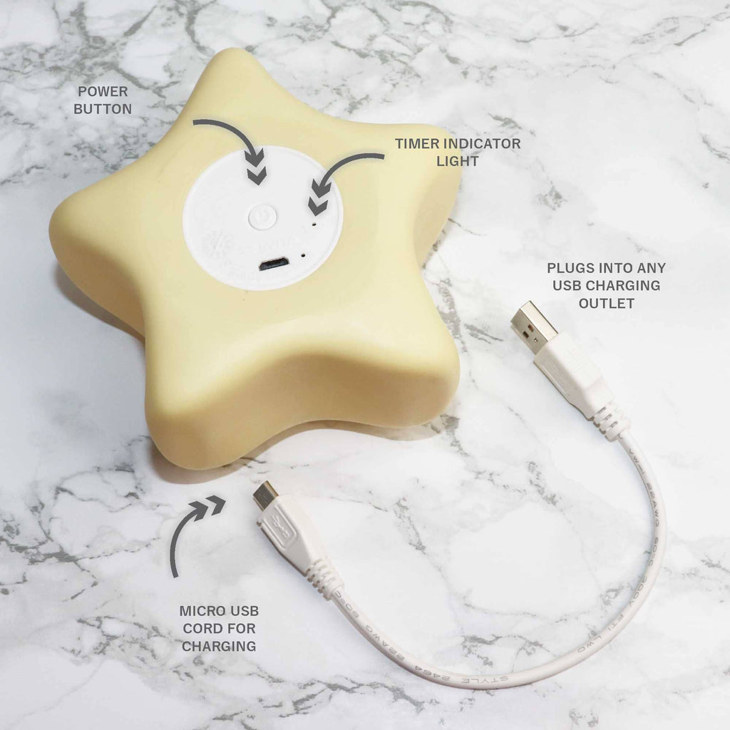 Little Star Nightlight Rechargeable Bedtime timer lite