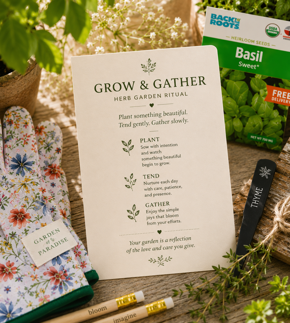 Grow & Gather — Herb Garden Ritual