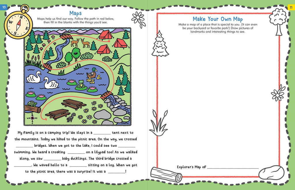 The Nature Explorer's Activity Book,The Nature Explorer's Activity Book