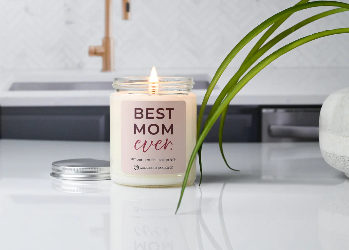 Best Mom Ever | 7 oz Classic Candle | Mother's Day Exclusive