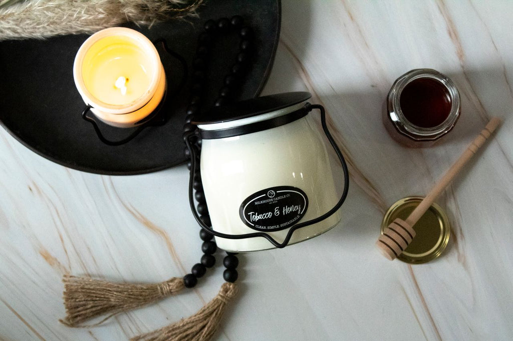 Creamery Collection - Milkhouse Candle Company - 16 Oz Butter Jar