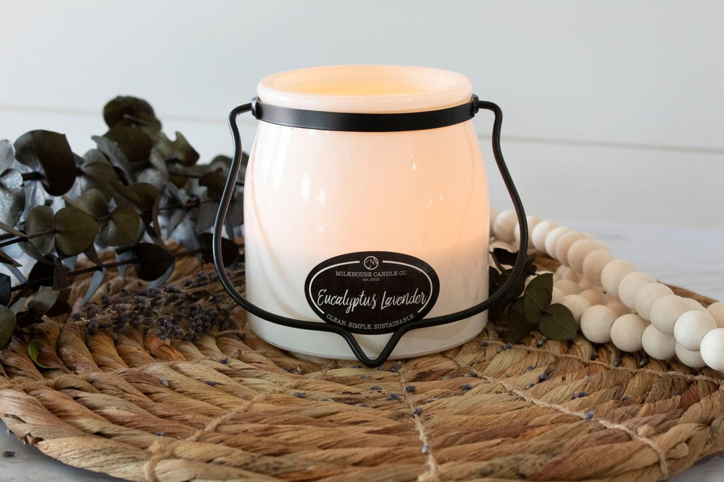 Creamery Collection - Milkhouse Candle Company - 16 Oz Butter Jar