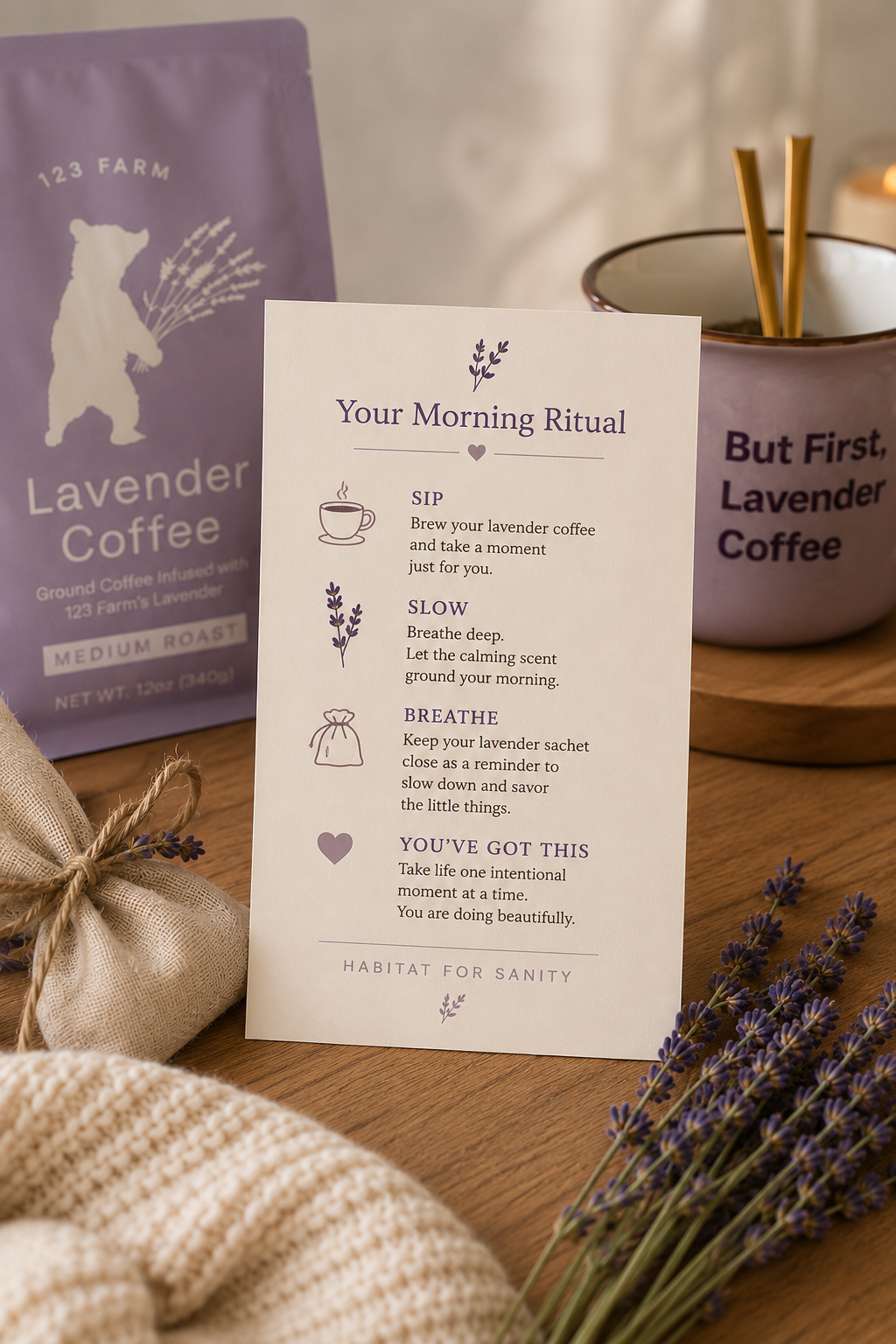 Lavender Refresh — A Morning Ritual