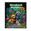 Woodland Wonders A Coloring Book of Cute Wild Forest Animals