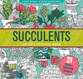 Succulents Artist's Coloring Book,Succulents Artist's Coloring Book