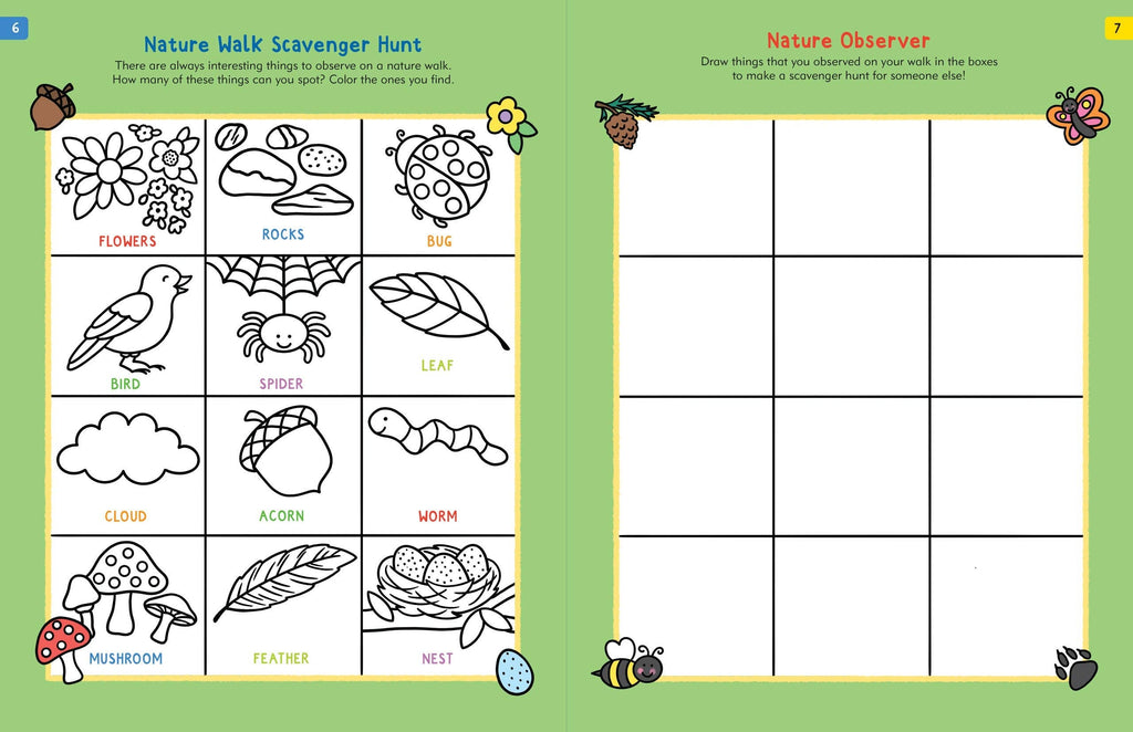 The Nature Explorer's Activity Book,The Nature Explorer's Activity Book