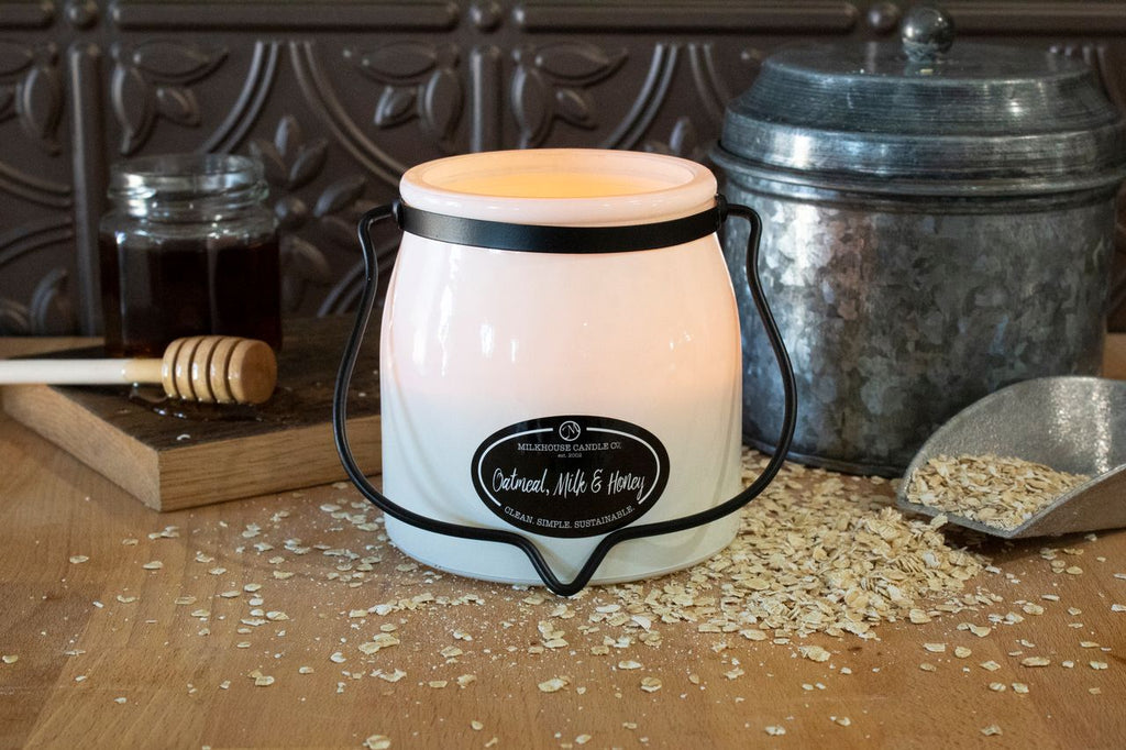 Creamery Collection - Milkhouse Candle Company - 16 Oz Butter Jar