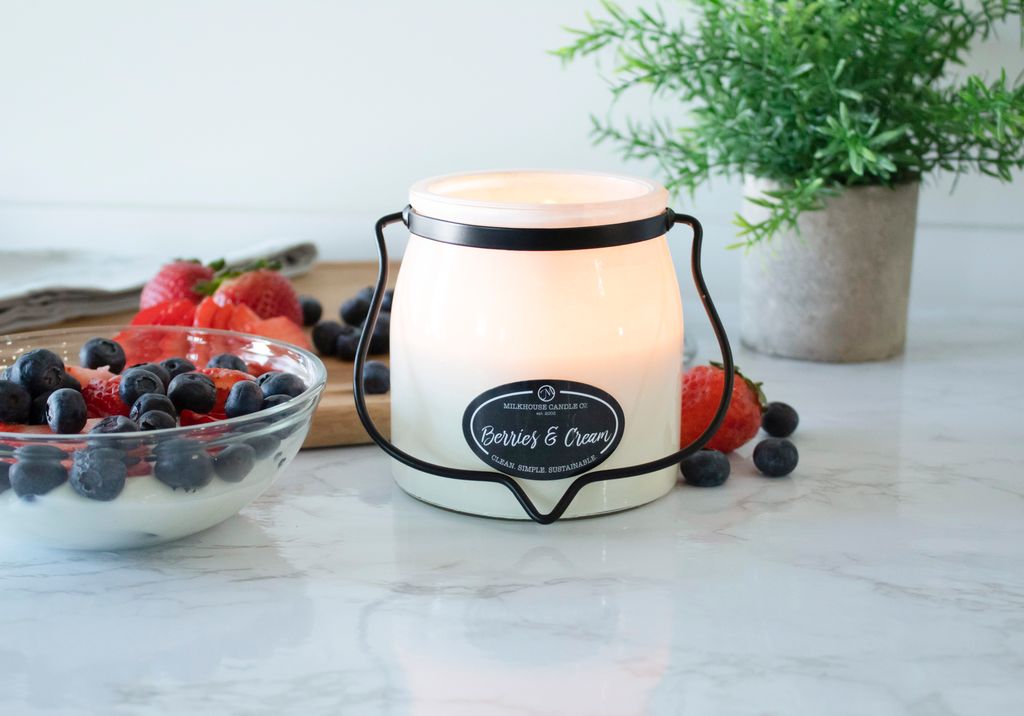 Creamery Collection - Milkhouse Candle Company - 16 Oz Butter Jar