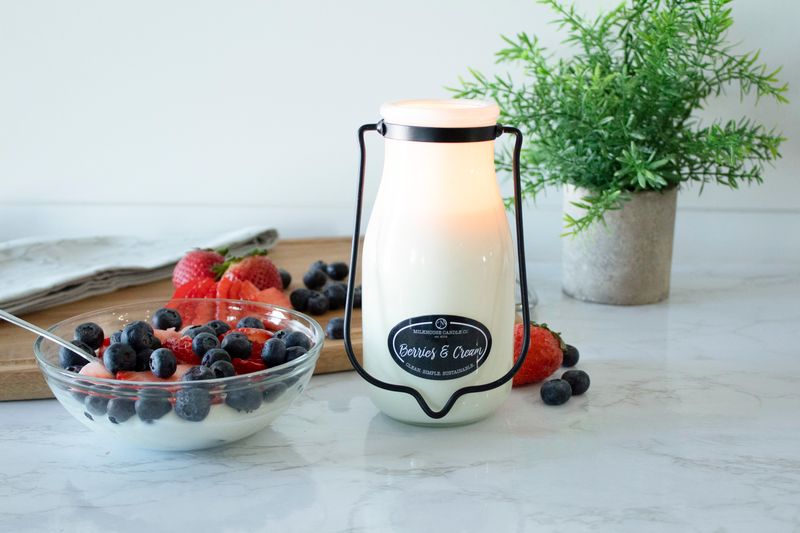 Creamery Collection - Milkhouse Candle Company - 14 Oz Milk Bottle